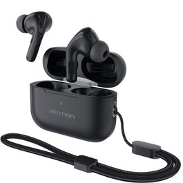 Vention Auriculares Bluetooth Echo Lite E11 Pro con Estuche de Carga, Autonomía, Negros
